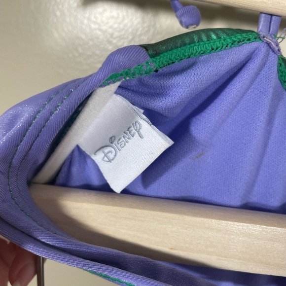 Disney Princess Ariel Mermaid Sea Shell Cosplay Bikini Size S - Picture 5 of 9